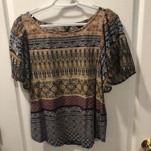 NWT. Lucky Brand top.  Medium